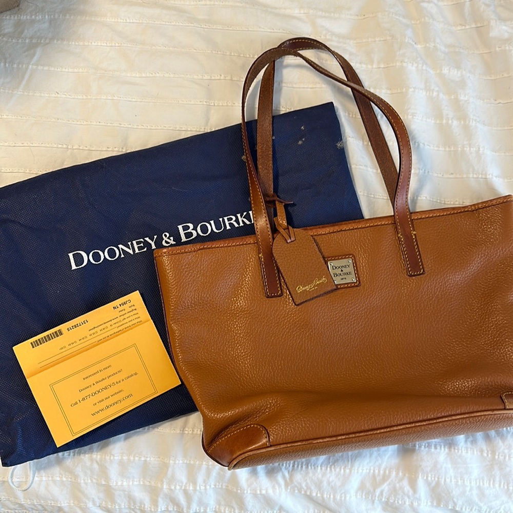 Dooney & Bourke Pebble Leather Tote